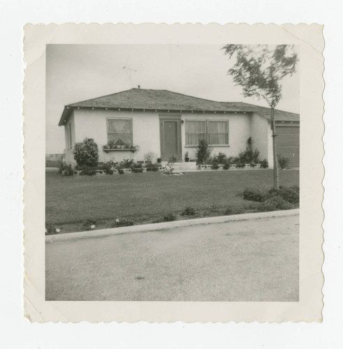 Gurrola residence on Mitony Avenue, South Whittier, California