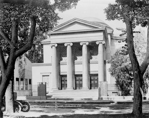 Exterior view of the Christian Science Church in San Jose, California, ca.1908