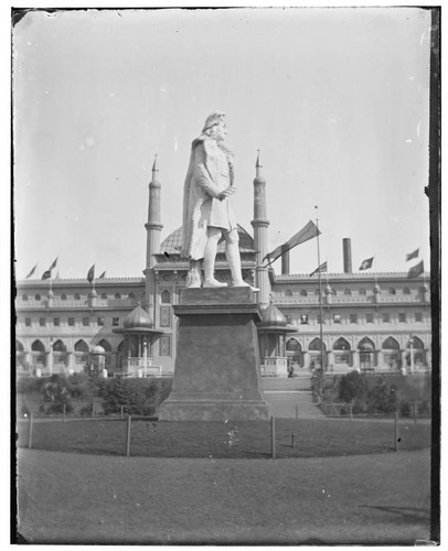 Christopher Columbus statue, California Midwinter International Exposition, San Francisco