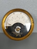 Ammeter for alternating or direct current