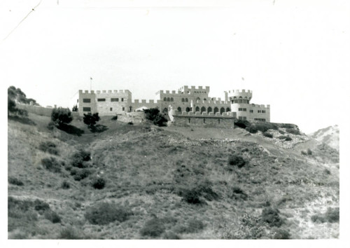 Castle on Malibu Crest Drive