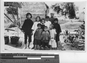 Children with leprosy at Jiangmen, China