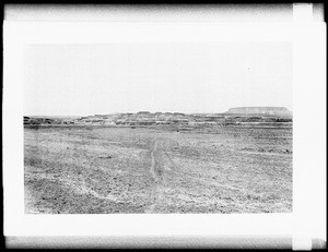Distant view of the Zuni Indian pueblo, 1898