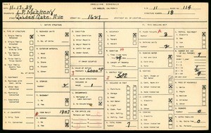WPA household census for 1621 GOLDEN GATE AVENUE, Los Angeles