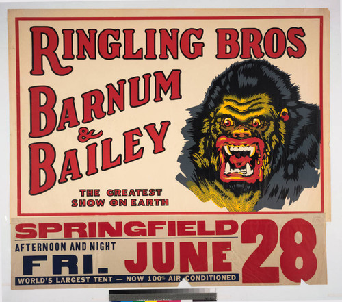Ringling Bros Barnum & Bailey the greatest show on Earth
