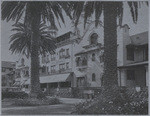 Hollywood Hotel in Hollywood California on Hollywood Boulevard from Highland Ave. to Orchid St., "internationally famous"