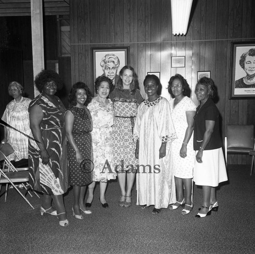 Eight women, Los Angeles, 1982