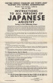 State of California, [Instructions to all persons of Japanese ancestry living in the following area:] southeast San Joaquin County