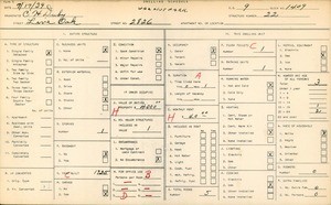WPA household census for 2826 LIVE OAK, Los Angeles County