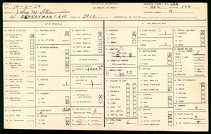 WPA household census for 3910 MINERVA AVE, Los Angeles County