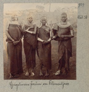 Indigenous women at the Kilimanjaro, Tanzania