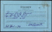 Permit No. 12, Ordinance No. 181, County of Riverside, California