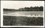 Photograph of the lake at Moutier