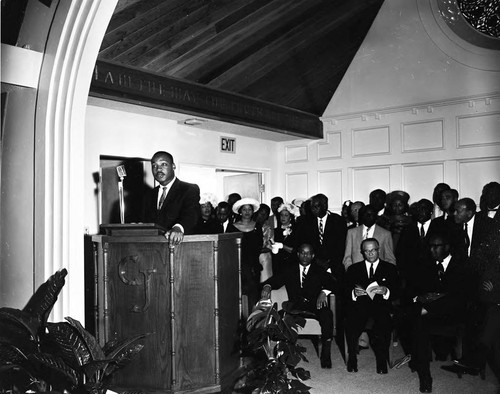 Dr. Martin Luther King Jr., Los Angeles, 1962