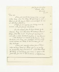 Letter from Charles A. Clark to Edward Vincent Dockweiler, November 19, 1945