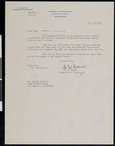 Clement Lincoln Bouve, letter, 1938-05-17, to Hamlin Garland