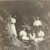 Burr family members in Monrovia Canyon