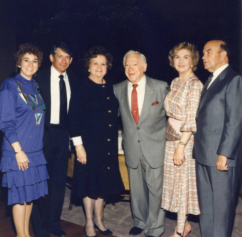 Harry Reizner's daughter and son-in-law, the Harry Reizners, Helen and Chancellor Emeritus Young