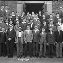 Sacred Heart Confirmation and First Communion Classes 1940 -1955
