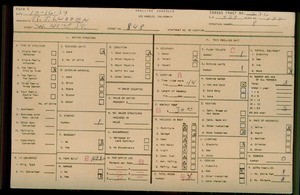 WPA household census for 848 W 41ST ST, Los Angeles County