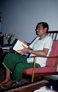 Beihani, præst i den sydarabiske kirke holder en pause i 1967