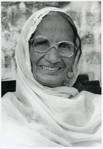 Portrait of Dr. Kush's mother