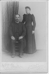 Reverend and Mrs. W. A Johns 1889