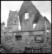 [Miscellaneous (probably not Ammerschwihr?): town ruins, probably in Alsace]