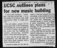 UCSC outlines plans for new music building