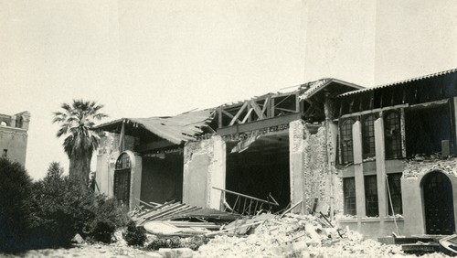Santa Barbara 1925 Earthquake Damage