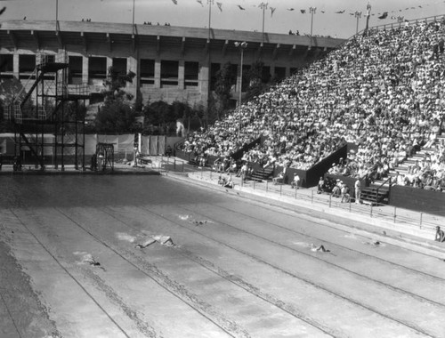 Los Angeles Swimming Stadium, 1932 Olympic Games