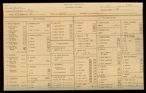 WPA household census for 1419 W TEMPLE ST, Los Angeles