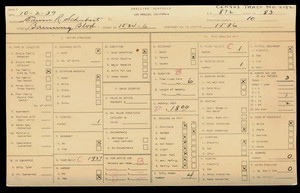 WPA household census for 1534 BANNING BLVD, Los Angeles County