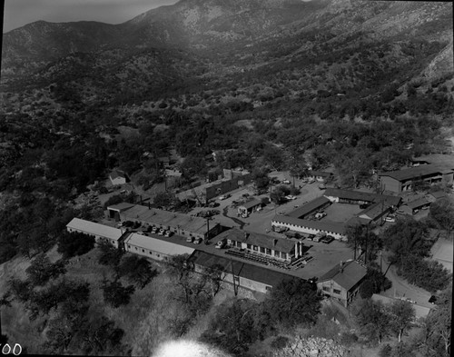 Aerial Views, Ash Mountain Headquarters. Buildings and Utilities