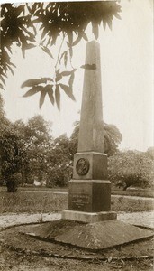 Nachtigal monument, in Douala, in Cameroon