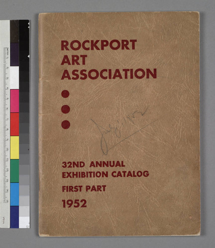 32nd Annual Exhibition Catalog, First Part, 1952