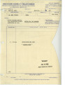 Shipment Order, Mexico City, Mexico. - July 23, 1965