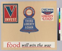 [Food will win the war: "V" Invest: Third Liberty Loan: Buy bonds Third Liberty Loan]