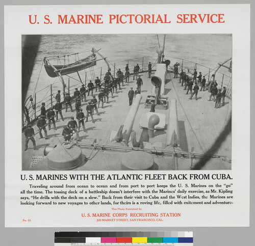 U.S. Marine Pictorial Service: U.S. Marines with the Atlantic Fleet back from Cuba