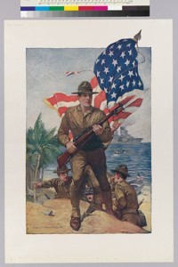[Marines in a landing party]