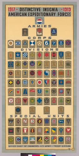 1917--Distinctive Insignia--1919: American Expeditionary Forces