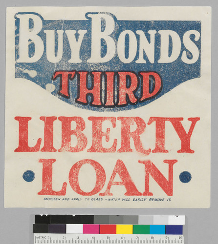 Buy Bonds Third Liberty Loan