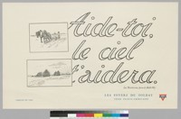 Aide-toi le ciel t'aidera (La Fontaine Livre 6 Fable 18.):Les Foyers Du Soldat: Union Franco-Américaine
