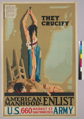 They crucify, American Manhood--Enlist