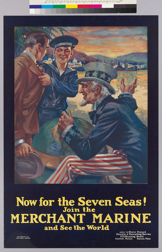 Now for the Seven Sea!: Join the Merchant Marine and see the world