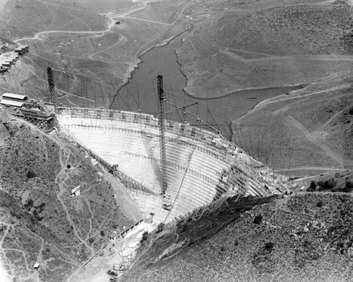 Mulholland Dam under construction