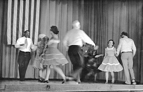 Folk dancing at 75th Anniversary celebration