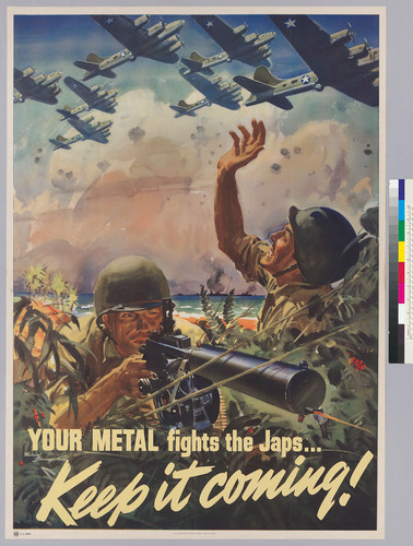 Your metal fights the Japs...keep it coming!