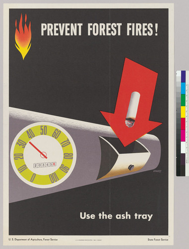 Prevent Forest Fires!: Use the ashtray