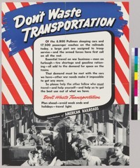 Don't waste transportation: Association of American Railroads